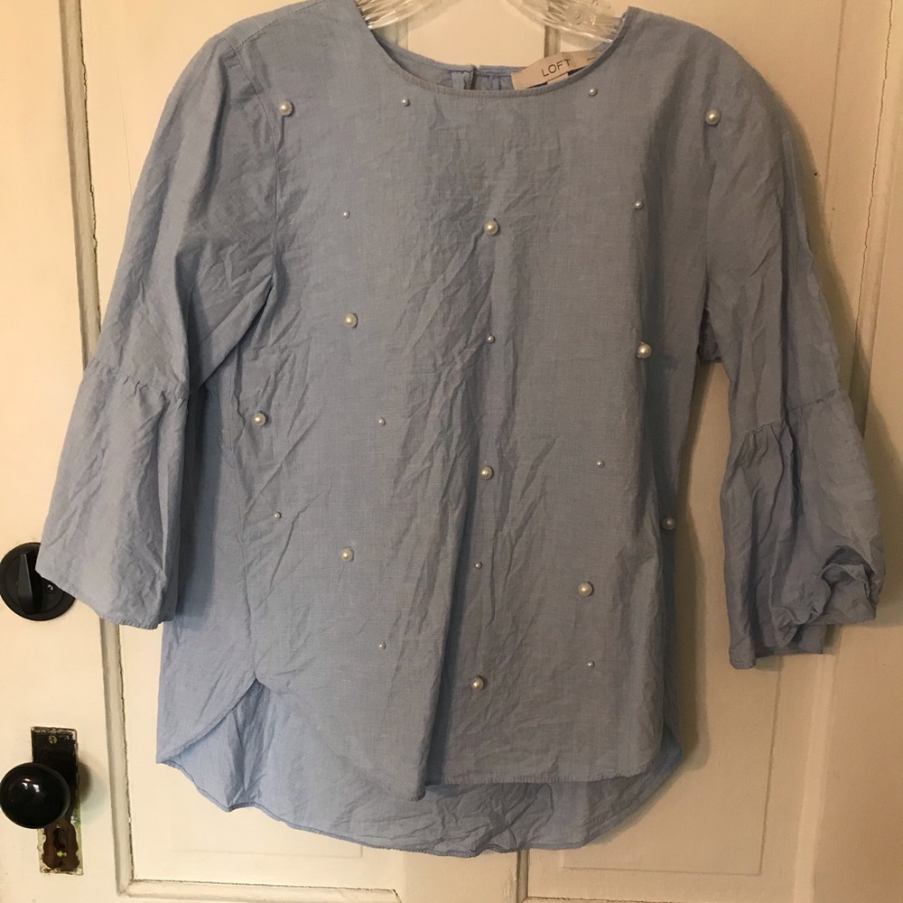 Loft pearl stitched top - Picture 1 of 3